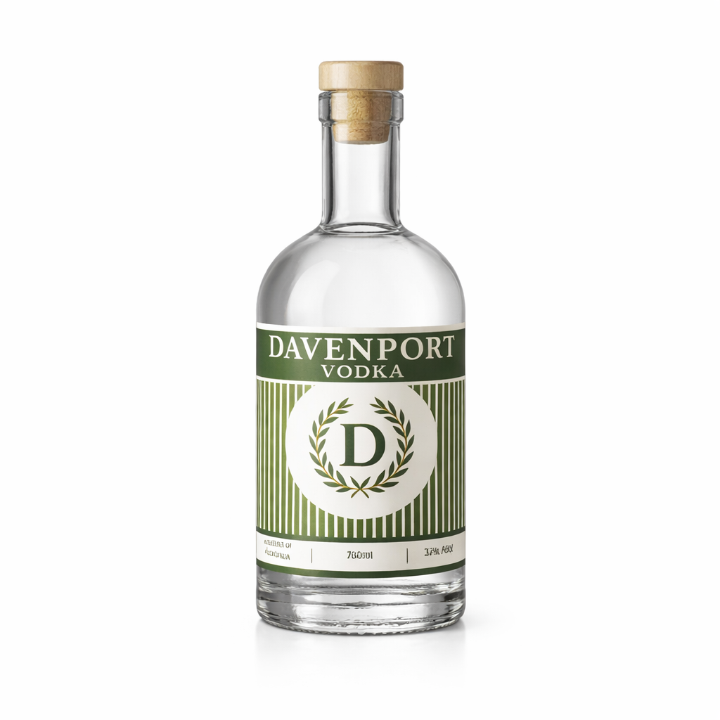 700ml Davenport Vodka